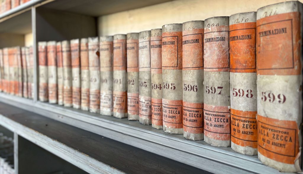 Filze del fondo archivistico Provveditori alla Zecca