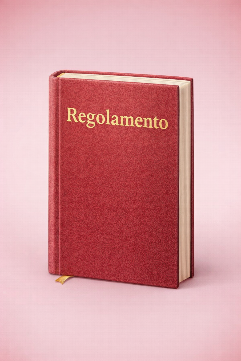 icona con un libro e la scritta regolamento